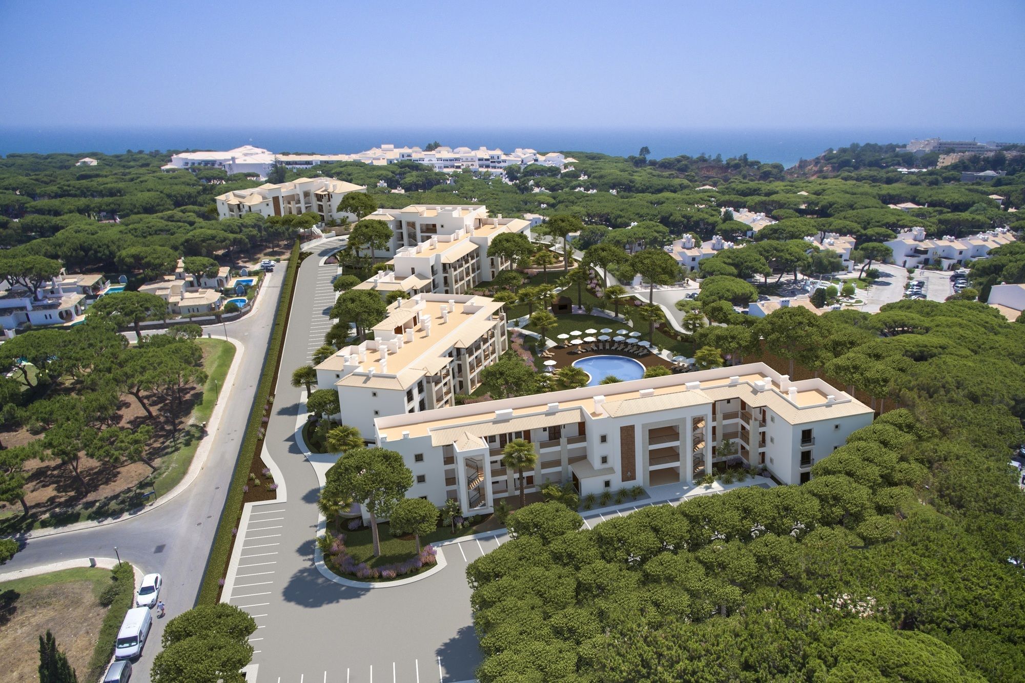 Hotel Pine Cliffs Gardens Albufeira Esterno foto